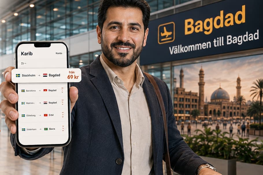On arrival — Iraq